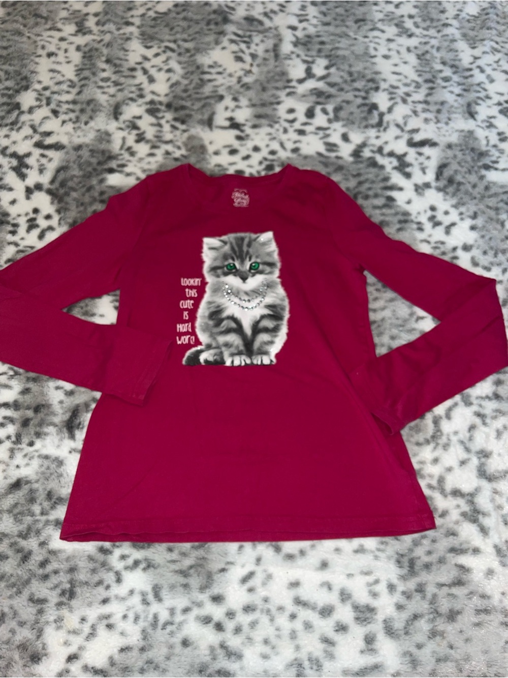 Fading glory long sleeve shirt